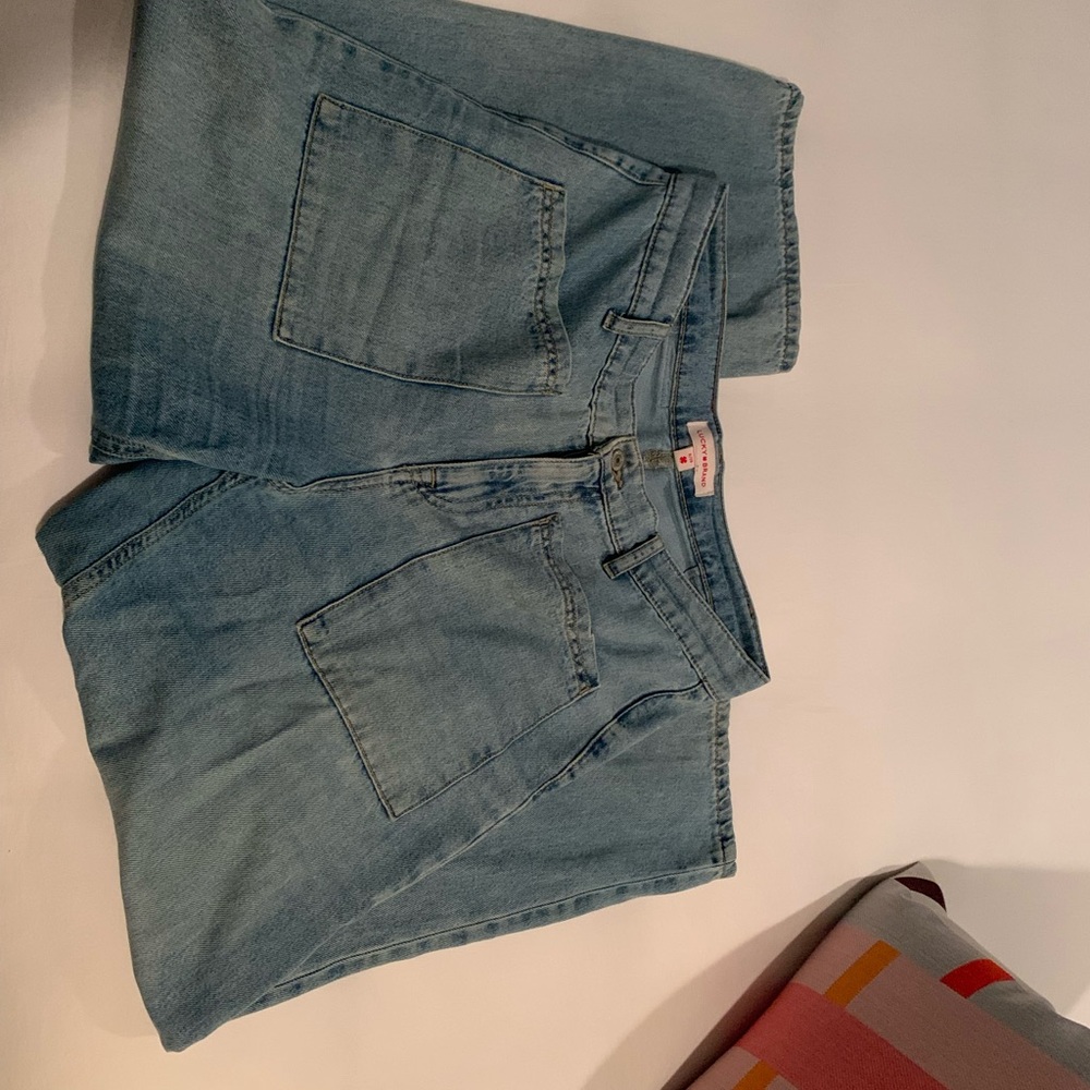 Lucky brand high rise wide leg crop jeans - Picture 9 of 9